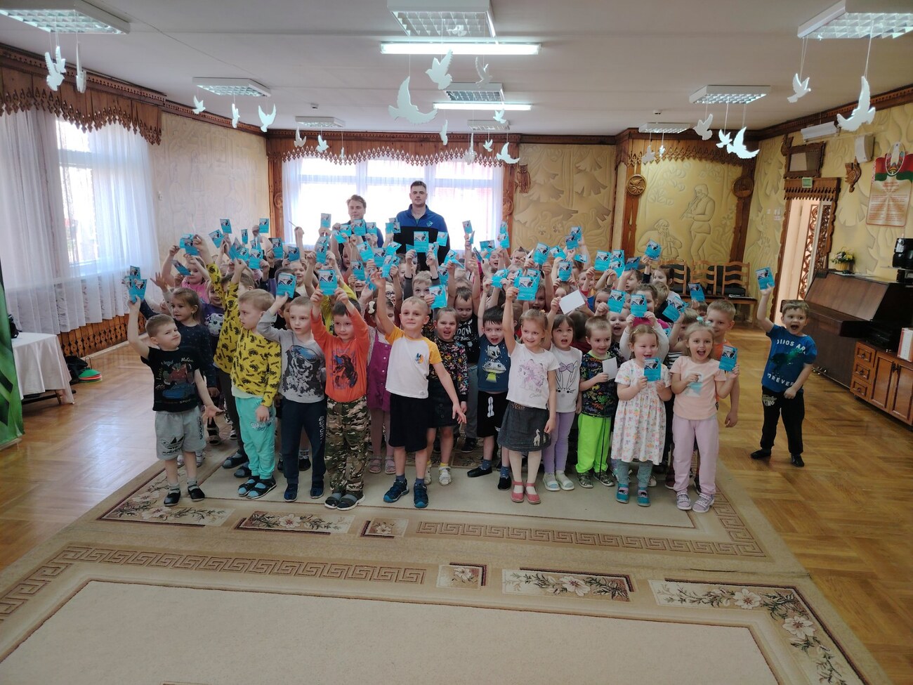 Хоккейный клуб "Витебск" посетил наших воспитанников 